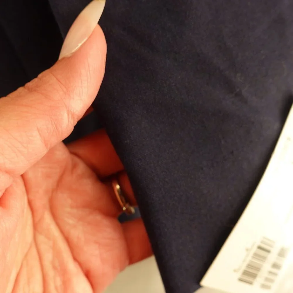 Men's ALFANI Slim Fit Solid Suit Jacket Blazer in NAVY BLUE Size 40R NEW $360